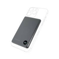 ProMini 5MT 磁吸無線快充流動電池-灰色 | 8.5mm纖薄機身 | 20W Max. Power | 香港行貨