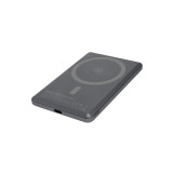 ProMini 5MT 磁吸無線快充流動電池-灰色 | 8.5mm纖薄機身 | 20W Max. Power | 香港行貨