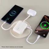 ProMini 10DC 10000mAh 快速充電流動電池-米色 | 可同時為3台設備充電 | 支持iPhone系列PD20W快充 | 香港行貨