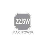 ProMini 10DC 10000mAh 快速充電流動電池-白色 | 可同時為3台設備充電 | 支持iPhone系列PD20W快充 | 香港行貨