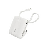 ProMini 10DC 10000mAh 快速充電流動電池-白色 | 可同時為3台設備充電 | 支持iPhone系列PD20W快充 | 香港行貨