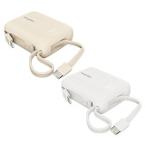 ProMini 10DC 10000mAh 快速充電流動電池-白色 | 可同時為3台設備充電 | 支持iPhone系列PD20W快充 | 香港行貨