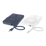 ProMini 10MW+ 10000mAh 磁吸3合1無線快充流動電池-灰色 | 支持iPhone/Watch/Airpods無線充 | 連支架 | 香港行貨