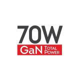 ProMini Gw70 雙PD3.0 + QC GaN 70W快速充電器-白色 | 通過IEC62368-1國際認證 | 香港行貨