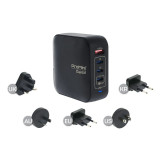 ProMini GT165 Ultra PD3.1 GaN 165W旅行快速充電器 | 配備(英、美、歐、澳、韓)轉換插頭 | 通過IEC62368-1國際認證  | 香港行貨