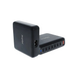 ProMini Gs170 八輸出 PD3.0 GaN 170W快速充電器 | 通過IEC62368-1國際認證 | 符合香港安全規格