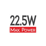 ProMini MagW3T 22.5W Qi2認證•三合一可旋轉無線快充座連火牛 | 360°旋轉 | 摺疊式雙軸搖臂 | 方便易攜 | 香港行貨