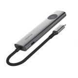 ProMini CH6T 6-in-1 USB-C 擴展器 | 一鍵鎖屏 | 關閉/開啟顯示屏 | 保護私隱 | 香港行貨