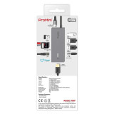 ProMini CH10T 10-in-1 USB-C 擴展器 | 一鍵鎖屏 | 關閉/開啟顯示屏 | 保護私隱 | 香港行貨