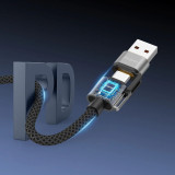 ProMini 240W四合一磁吸快充傳輸線 PM-CB240M4N120 | 磁性繞線設計 | 自動卷曲吸附 | 輕鬆收納 | 香港行貨 | 兩年原廠保養