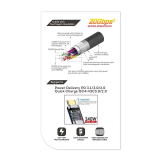 ProMini 240W Type-C to Type-C 4.0螢幕線 | 20Gbps 超高速數據傳輸 | 8K UHD視頻 | 線長1.8米 | 香港行貨