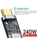 ProMini 240W 4.0 LED顯示線-1.5m | 40Gbps 超高速數據傳輸 | 8K UHD視頻 | 香港行貨