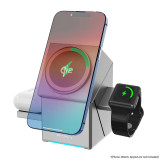 ProMini CYBER T 25W Qi2官方認證•磁吸三合一無線快速充電座連火牛 | 輕觸式按鈕 | 內置電動摩打180度旋轉功能 | 香港行貨