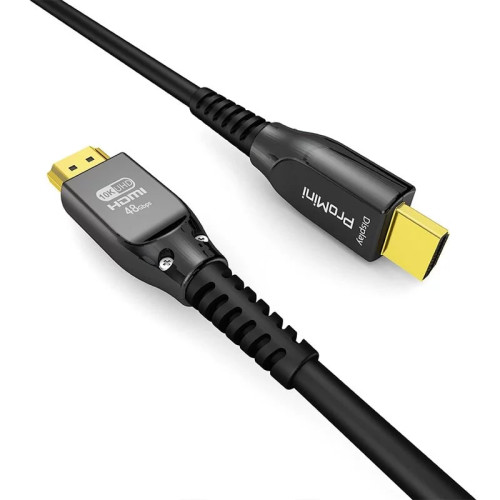 ProMini 10K HDMI 2.1 AOC 光纖電纜-10m | 支持所有HDMI 2.1功能 | 光速傳輸無延遲 | 香港行貨