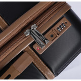 FLIEGER #P1841 行李箱 - 28寸香檳色 | 帶TSA海關鎖 可伸展擴充容量