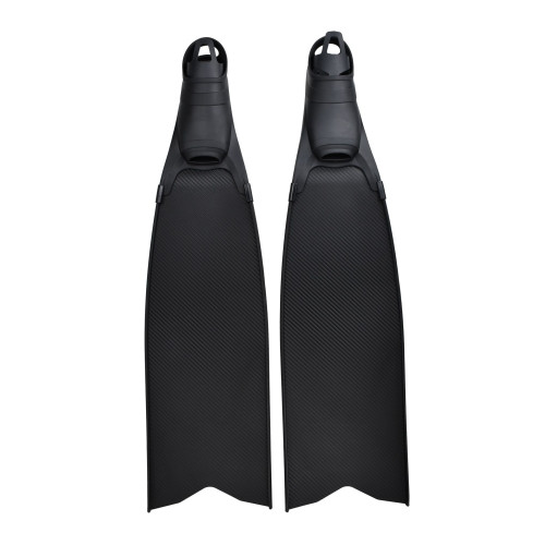 純碳纖深潛專用蛙鞋-黑色（35-36碼） | 推力曲面設計 | 高品質硅膠 | 柔軟舒適