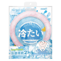 日本冰涼降暑脖頸冰圈 - 粉色 | 觸膚即冷 | 免充電循環使用