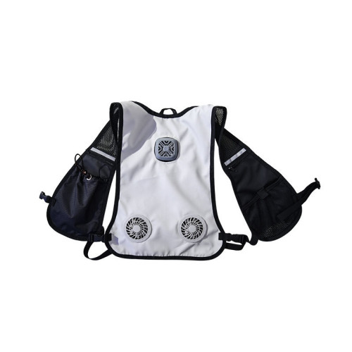 戶外出行半導體冰感速冷降溫背心 - 灰色 | 一鍵降溫15℃ | 三檔溫度選擇