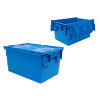 多功能加厚物流週轉箱 - 藍色 | 600*400*315mm