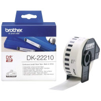 Brother DK22210 捲裝連續白色紙質標籤帶 - 29mm*30m | 白底黑字 | 香港行貨