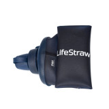 LifeStraw® Peak系列 650ml可折疊擠壓式水瓶(附過濾器) - 黑色 | 過濾性能增強 | 超級防漏 | 香港行貨