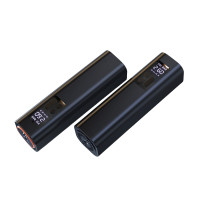 Baseus 超迷你車用充氣泵 - 黑色 | 一鍵預設胎壓 | 即時晶片檢測 | 附照明燈