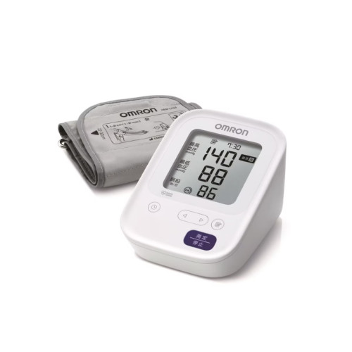 OMRON歐姆龍 HCR-7104 手臂式血壓計 - 白色 | 誤動作提示 | 心律不齊檢測 | 香港行貨