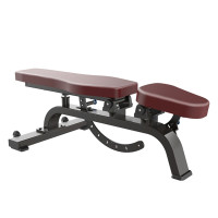 BRTW TB39 可調式啞鈴椅 - 酒紅色 | 承重穩固 | 多角度調整 | 人體工學設計