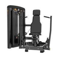 BRTW BH01 坐姿推胸訓練器 - 黑色 | 精準胸肌訓練 | 插片式阻力調節 | 穩固承重結構