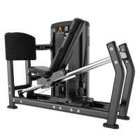 BRTW BH14 坐式蹬腿訓練器 - 黑色 | 腿部力量強化神器 | 多肌群協同運動 | 安全舒適設計 | 精準調節功能