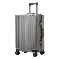 K9901-610 靜音萬向輪可登機商務行李箱 - 深灰色(26寸) | 3層PC複合抗壓結構 | 金屬防撞包角 K9901-610 靜音萬向輪可登機商務行李箱 - 深灰色(26寸) | 3層PC複合抗壓結構 | 金屬防撞包角