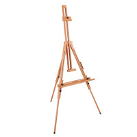 櫸木可折疊便攜三腳畫架-大號| 78*80*192CM | 多角度作畫 | 寫生必備