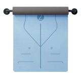 TPE雙面防滑瑜珈墊-藍色 | 183*90*厚6MM | 自由伸展無束縛 | 動力回彈