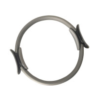 瑜伽訓練多功能輔助普拉提圈 - 灰色 | 輔助柄穩固易握持 | 促進身體柔韌性 | 提升核心穩定性