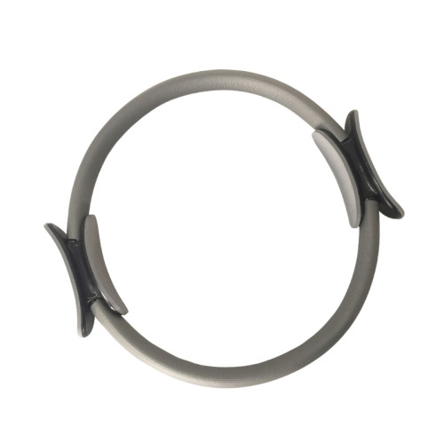 瑜伽訓練多功能輔助普拉提圈 - 灰色 | 輔助柄穩固易握持 | 促進身體柔韌性 | 提升核心穩定性