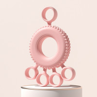 多功能五指訓練握力器 - 粉紅色 | 復健訓練 | 提升手部肌力 | 增強手指彈性