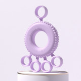 多功能五指訓練握力器 - 紫色 | 復健訓練 | 提升手部肌力 | 增強手指彈性