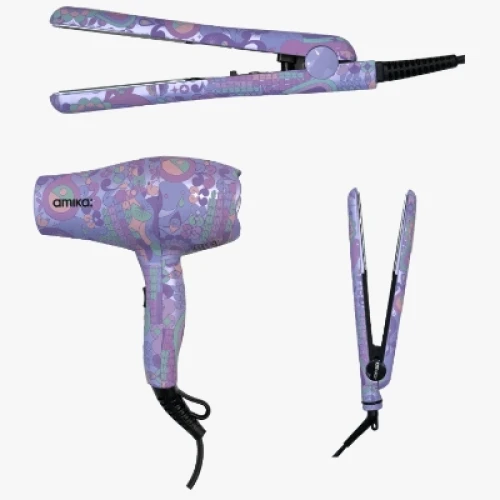 Amika 吹整造型套裝 Lavender (一套3件) 香港行貨