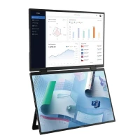 ZEUSLAP Z14W 14吋 攜帶型雙屏顯示器 | 400cd/m² 護眼亮度 | 支持 PD 65W 快充 | 香港行貨