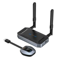 ZEUSLAP Z6 HDMI 投屏器 | 一按連接 | 同屏分屏 | 遠距離穩定傳輸 | 多設備切換 | 香港行貨