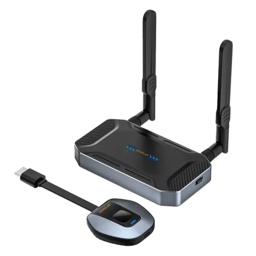 ZEUSLAP Z6 HDMI 投屏器 | 一按連接 | 同屏分屏 | 遠距離穩定傳輸 | 多設備切換 | 香港行貨