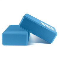 OneTwoFit OT139 環保抗壓瑜伽磚 - 深藍色 | 可水洗 | 彈性保護 | 穩定支撐 | 香港行貨