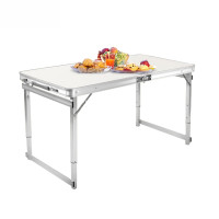 OneTwoFit OT0388 戶外旅行加長摺疊餐桌 - 桌子 | 3檔高度調節 | 5cm加厚型檯面 | 香港行貨