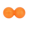 OneTwoFit ET012001 瑜伽健身熱身放鬆筋膜球 - 橙色雙球款 | 高彈性耐磨 | 貼合身體曲線 | 香港行貨