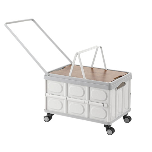 OneTwoFit ET052401 多功能露營箱車 - 白色 | 摺疊收納 | 可拉可提 | 順滑萬向輪 | 香港行貨