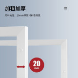 Nidouillet ET039201 雙層微波爐置物架 - 白色 | 左右可伸縮 | 層高可調節 | 香港行貨