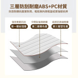 Nidouillet ET043703 Ins20吋多功能拉桿行李箱 - 黃色 | 手機支架+充電接口 | 側面掛鉤 | 香港行貨