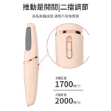 Nidouillet ET044601 充電式磨腳皮神器 - 粉色 | 雙檔調節 | 機頭可拆卸更換 | 香港行貨