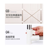 Nidouillet ET048401 雙桿可移動摺疊晾衣架 | 帶轆方便移動 | 分區晾曬 | 輕鬆收納 | 香港行貨