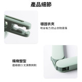 ET048502 可摺疊旅行晾衣架 - 藍色 | 隱藏衣夾 | 一按即彈出 | 優化對摺收納 | 香港行貨